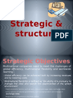 Strategic & structure