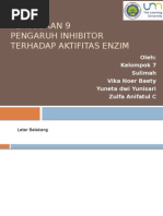 Download pengaruh inhibitor terhadap aktivitas enzim by Chi Chachi Chan SN261089534 doc pdf
