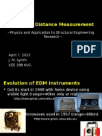 Electronic Distance Measurement Jerome Lynch