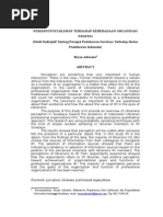 Download PERSEPSI PUSTAKAWAN TERHADAP KEBERADAAN ORGANISASI PROFESI by kahfi88 SN261091369 doc pdf