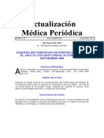 Esquema Recomendado de Inmunizaciones En