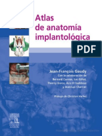 Atlas de Anatomía Implantológica. Jean Francois Gaudi