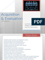 image acquisition & evaluation