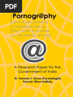 Download Pornography and its devastating consequences on Youth and Women in the Nation of India by dharma next SN261098367 doc pdf