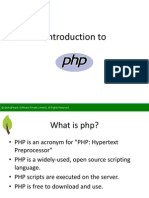 Introduction to PHP - SpringPeople