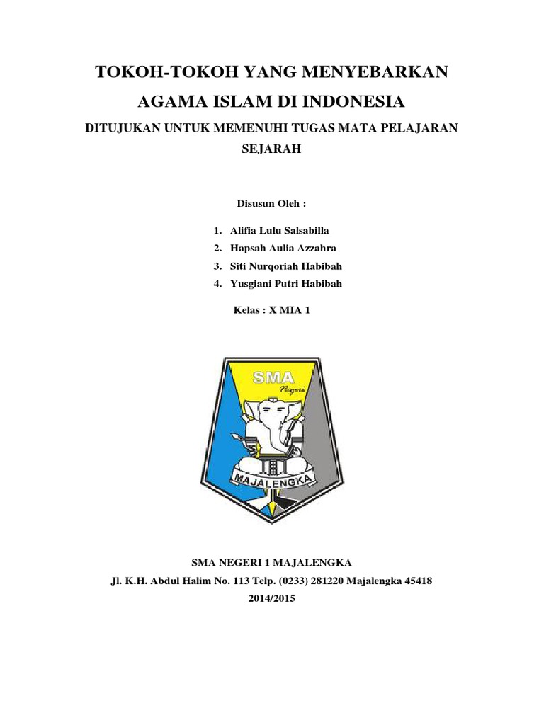 Tokoh-Tokoh Penyebar Agama Islam Di Indonesia