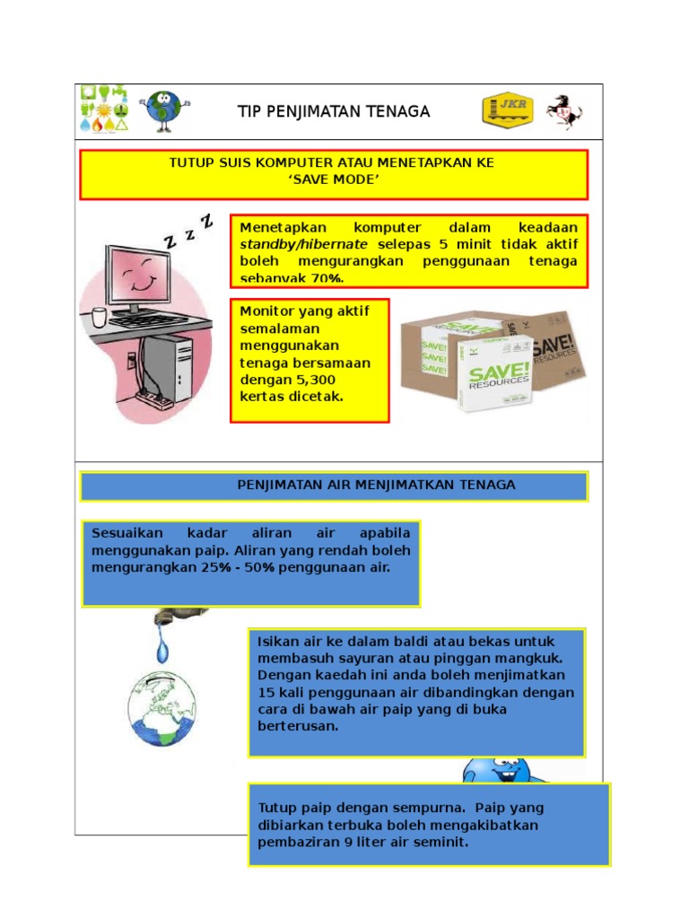 Energy Saving Tips Pdf
