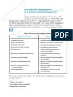 4 ) Module A1 School Records Management