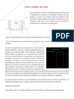 Acotación y Estilos de Cota