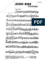 Sleigh Ride - FULL Big Band - Warrington PDF