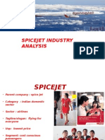 Spicejet Industry Analysis