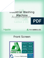 Industrial Washing Machine Automation
