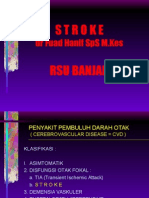 Stroke Rsu Banjar: DR Fuad Hanif Sps M.Kes