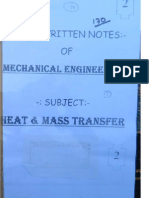 Heat and Mass Transfer GATE Notes