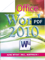 Microsoft Word 2010 - ျမန္မာ