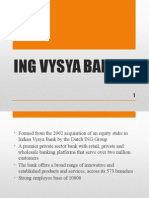 ING Vysya Bank Valuation