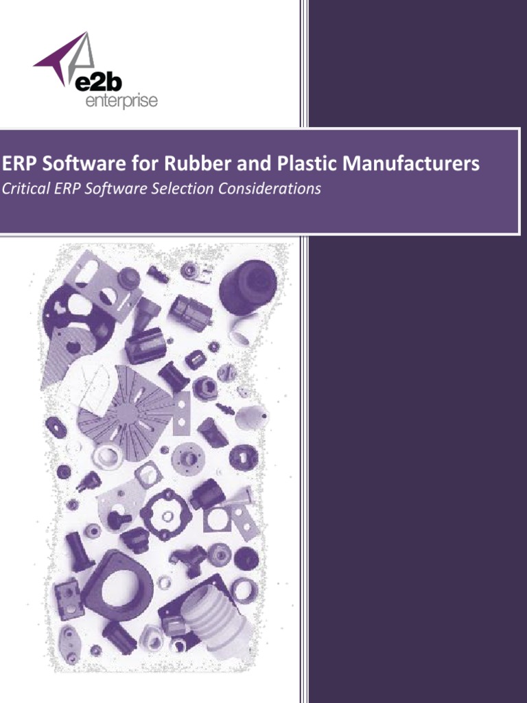 ERP For Rubber and Plastic Manufacturing - Software Selection Guide ...
