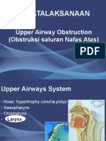 Upper Airways Obstruction