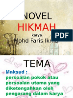 Novel Komsas Hikmah