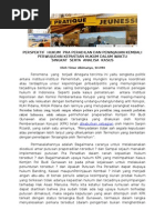 Download PERSPEKTIF  HUKUM  PRA PERADILAN DAN PENINJAUAN KEMBALI PERWUJUDAN KEPASTIAN HUKUM DALAM WAKTU  SINGKAT  SERTA  ANALISA  KASUS  by Tmr Gitu Looh SN261137505 doc pdf