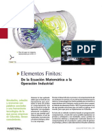 Elementos Finitos de La Ecuación A La Operacion Industrial PDF