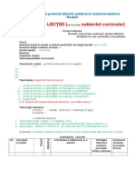 Cerinţe Faţă de Proiectul Didactic Publicat În Revista Învăţătorul Modern