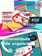 Generalidades de Urgencia