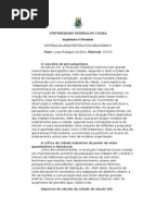 Resumo O Urbanismo Françoise Choay