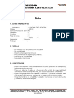 SILABO Contabilidad General-Derecho