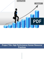 High Performance Human Resource Practices