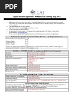 SAT Application Form July 2015