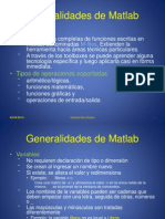 Introducción a Matlab: Generalidades y Gráficos