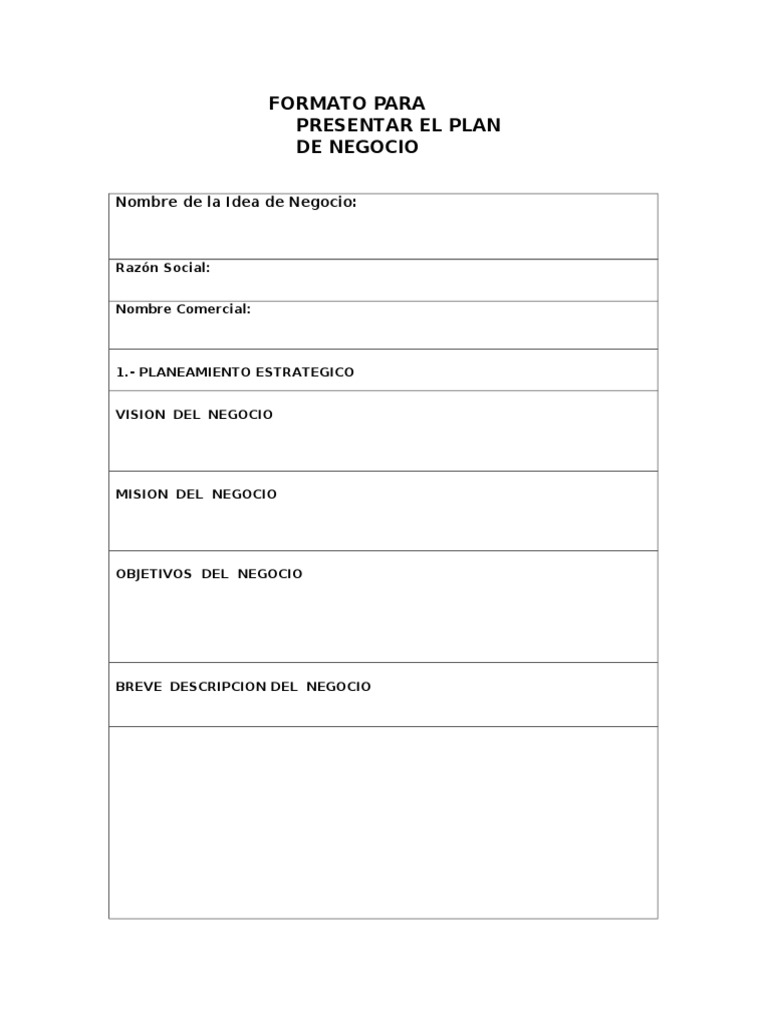 Formato_Plan_de_Negocio.doc  Producto (Negocio)  Mercado (economía)