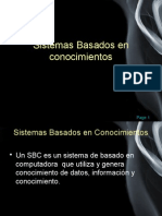 Sistemas Basados Conocimientos