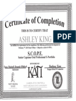 Scope Pdu Certificate