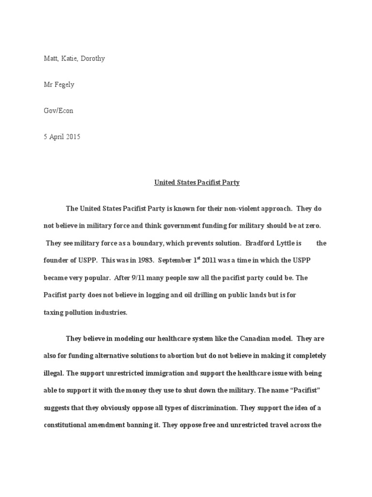Uspp 1 | PDF