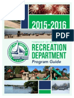 Brick Township Recreation Department 2015-2016 Program Guide