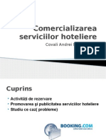 Comercializarea serviciilor hoteliere