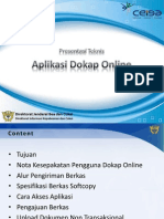 Sosialisasi Dokap Online 20150326 PDF