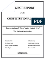 Constitution Law Project Concept of State