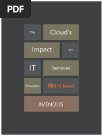 Cloud The Impact On IT Services