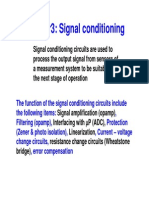 Eee 436 Signal Conditioning 1