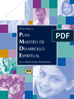 Plan Maestro de Desarrollo Espiritual Manual