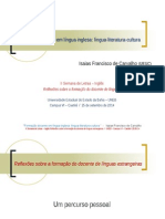 Formação Docente Em Língua Inglesa_língua_literatura_cultura