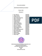 Desinfeksi Permukaan Kerja (Kelompok 3)