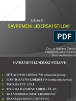 Lekcija 7 Savremeni liderski stilovi I.ppt