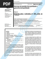 NBR 9000-3 - Gestao Da Qualidade Aplicacao Da NBR 19001
