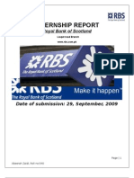 Rbs Internship Report