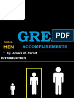 Small People, Great Accomplishments