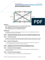 3.2.2.3 Packet Tracer - Troubleshooting EtherChannel Instructions